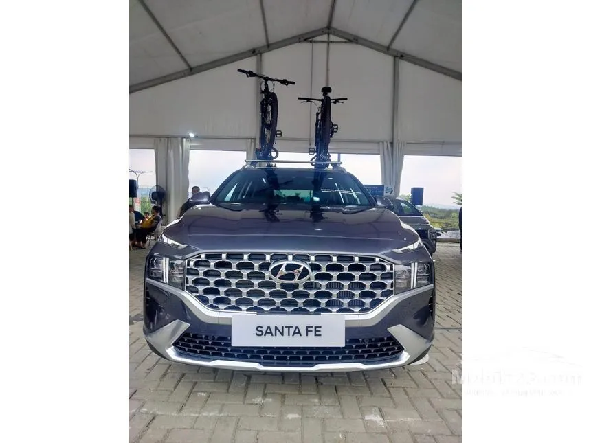 Jual Mobil Hyundai Santa Fe 2024 Signature 2.5 di Banten Automatic SUV Abu