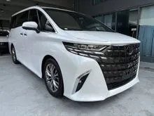 2025 Toyota Alphard 2.5 Z  MPV/5A/JBL SOUND SYSTEM/SIDESTEP/REAR  MONITOR