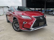2017 Lexus RX200t 2.0 F Sport FULL RED PANROOF 4CAM BSM OFFER UNREG