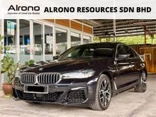 2021 BMW 530i 2.0 M Sport Sedan BMW FULL SERVICE RECORD