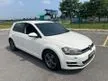Used 2013 Volkswagen Golf 1.4 Auto MK7 7 Speed Paddle Shift 4 Michelin Tyre 1 Owner Tiptop Full Service View To Believe - Cars for sale