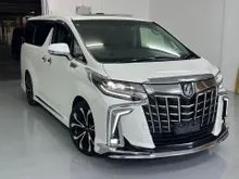 2021 Toyota Alphard 2.5 G S C JBL UNIT GRADE 5A, ORI SUPER LOW MILEAGE, ORI MODELLISTA BODYKIT, JBL SOUND SYSTEM, 360 CAMERA, REAR MONITOR, FULL SPEC