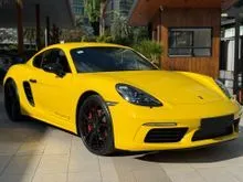 2020 Porsche 718 Cayman S 2.5 L Coupe
