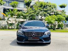 MERCEDES BENZ C250 COUPE 2.0TURBO, CENTRE SERVICE, 30k+ KM, CARING OWN, ORIGINAL PAINT, SEAT LIKE NEW, GT GRILL, AMG SPEC, MEMORY SEAT, SPORT PLUS MOD