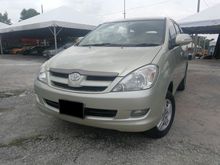 2008 Toyota Innova 2.0 (A) ONE OWNER , GOOD CONDITION
