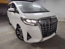 2020 Toyota Alphard 3.5 MPV pilot seats sunroof & moonroof