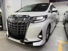 2021 Toyota Alphard 2.5 G JBL ,360 CAMERA  (SUNROOF PROMOTION PRICE) BSM ,DIM ,REAR CAMERA ,FULL LEATHER ,APPLE CAR PLAY UNREG