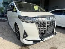 2021 Toyota Alphard 2.5 G JBL ,360 CAMERA  (SUNROOF PROMOTION PRICE) BSM ,DIM ,REAR CAMERA ,FULL LEATHER ,APPLE CAR PLAY UNREG