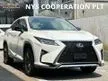 Recon 2019 Lexus RX300 2.0 F Sport SUV Unregistered Memory Seat Air Cond Seat Parking Assist Head Up Display Lane Keep Assist