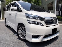 2009 Toyota Vellfire 2.4 Z MPV(1 YEAR WARRANTY)(TRUE YEAR MADE AND SPEC)