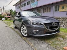 2015 Mazda 3 2.0 SKYACTIV-G Hatchback , ORIGINAL MILEAGE , SERVICE RECORD , PRICE NEGO , ACCIDENT FREE