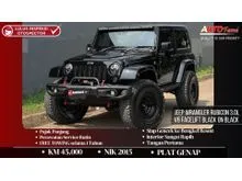 2015 Jeep Wrangler 3.0 Rubicon 2 Door SUV KM 45.000 FULL MODIFICATION Jeep Wrangler Rubicon 3.0L V6 NIK 2015 Facelift Black On Black