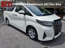 2018 Toyota Alphard 2.5 X (PRE CRASH)