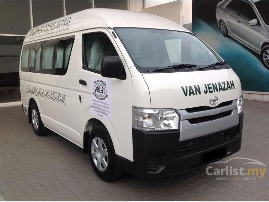 van toyota hiace baru