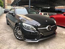 MERCEDES BENZ C300 COUPE 2.0 AMG(A)UNREG 2017