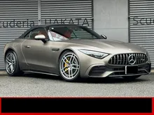 2023 Mercedes-Benz AMG SL43 2.0 Convertible, head-up display, AMG performance steering wheel, Burmester ambient lighting, INCOMING STOCK