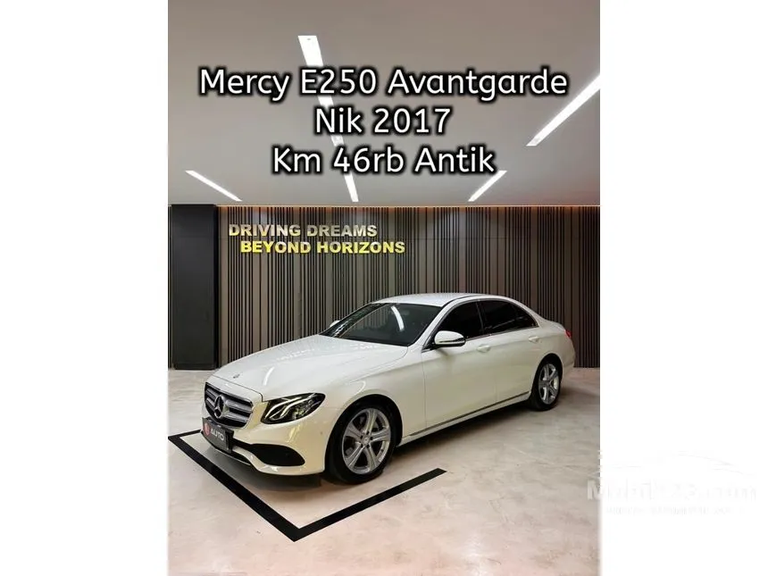 2017 Mercedes-Benz E250 Avantgarde CKD Sedan