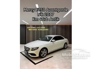 2017 Mercedes-Benz E250 2.0 Avantgarde CKD Sedan