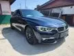 Used 2017 BMW 318i 1.5 Luxury Sedan free warranty loan kedai/bank