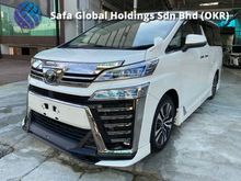 2018 Toyota Vellfire 2.5 ZG FACELIFT FULL TRD BODYKIT SUNROOF DIM JAPAN SPEC UNREGS