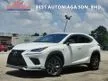 Recon Top Condition with SUNROOF 2021 Lexus NX300 2.0 F Sport SUV - Cars for sale