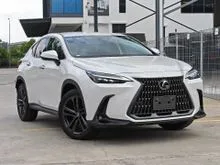 2023 Lexus NX250 2.5 Version L (A) Ready Stock, Black Leather Interior, Grade 5A, Digital Inner Mirror, Wireless Charger, 360 Camera, HUD, 3 Eyes LED