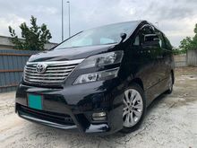 2009 Toyota Vellfire 2.4 Z MPV TWIN POWER DOOR SUNROOF