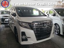 2017 Toyota Alphard 2.5 SC INC SST 2 YEARS WARRANTY Sunroof Pre crash 360 cameras Ureg