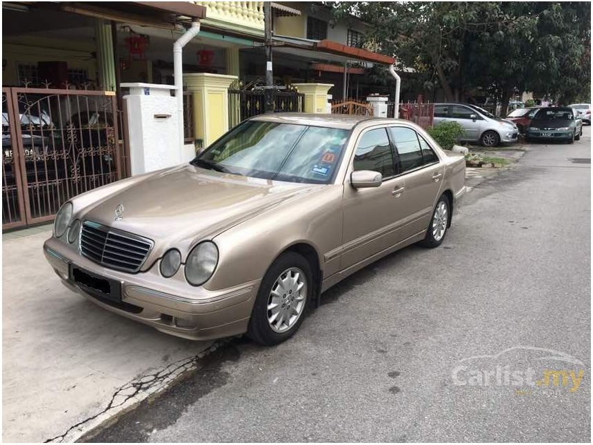 Mercedes-Benz E240 2002 Avantgarde 2.6 in Kuala Lumpur Automatic Sedan Gold for RM 30,000 ...