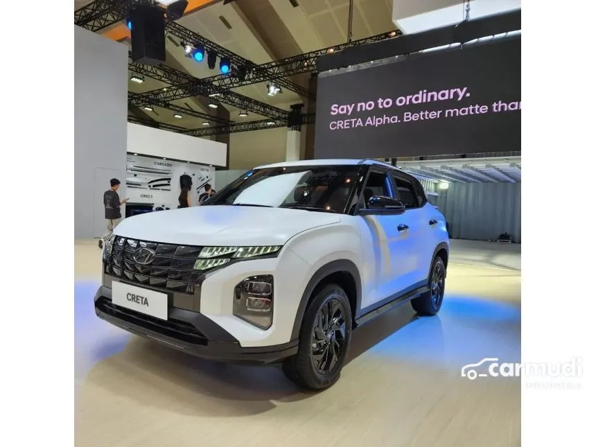 Jual Mobil Hyundai Creta 2024 Alpha 1.5 di Jawa Barat Automatic Wagon Putih Rp 373.000.000