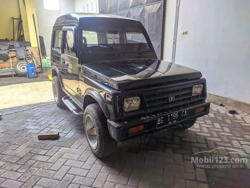Jual Mobil Suzuki Katana 1991 1.0 di Jawa Timur Manual Jeep Hijau Rp 37.000.000