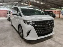 [GRADE 5A] 2025 TOYOTA ALPHARD 2.5 Z NEW MODEL 3BA-FL MPV 7-SEATER JBL SOUND SYSTEM MOONROOF ROOF MONITOR DIM BSM 4CAMERA TOYOTA TEAM MATE (A) UNREG