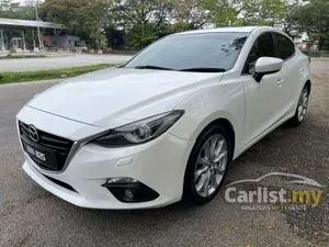 Mazda 3 2.0 SKYACTIV (A) 2015 CBU Model Sunroof Original Paint Nice Plate TipTop Condition View to Confirm