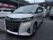 Recon 2019 Toyota Alphard 2.5 G SPEC JBL (PROMOTION PRICE) ,FULL LEATHER ,2 POWER DOOR & POWER BOOT ,2 ELEC SEATS, CAMERA ,UNREG