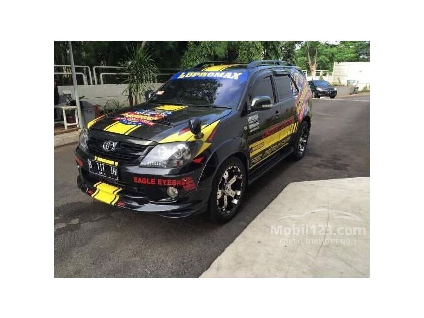 Jual Mobil Toyota Fortuner 2008 G 2 5 Di Dki Jakarta Manual Suv Hitam Rp 250 000 000 2794038 Mobil123 Com