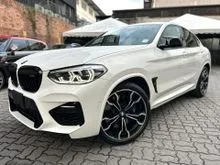2021 BMW X4 M COMPETITION 3.0 TURBOCHARGED/HIGH SPEC/HARMAN KARDON/FULL LEATHER/HUD/FREE 5-YEARS WARRANTY