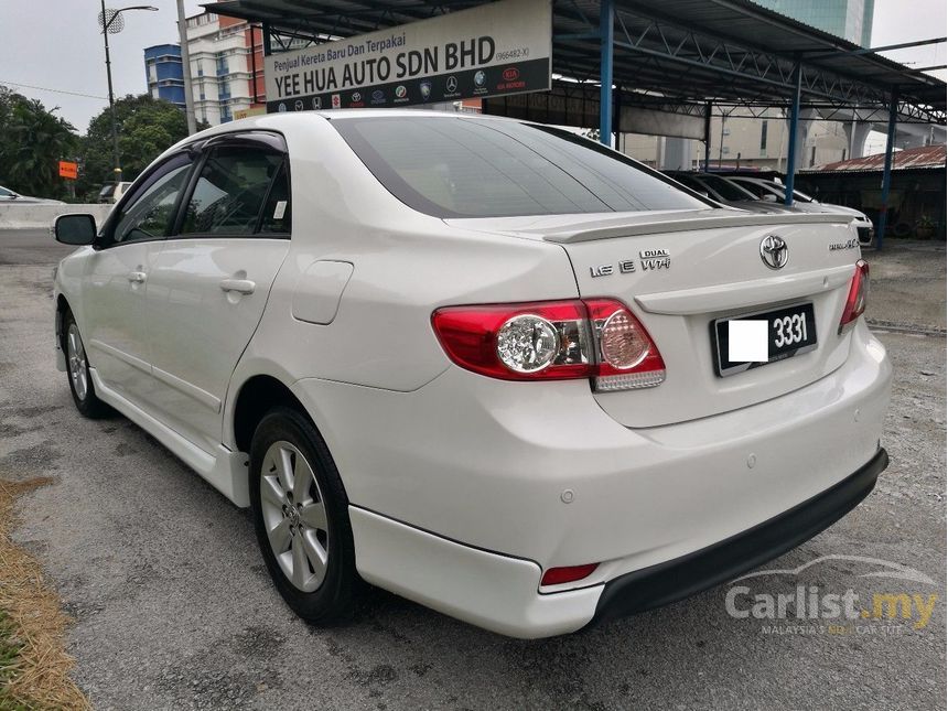 Toyota Corolla Altis 2011 E 1.6 in Selangor Automatic 