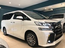 2016 Toyota Vellfire 2.5 Z G Edition MPV