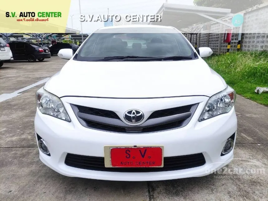 2012 Toyota Corolla Altis E Sedan