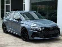 2025 Audi RS3 2.5 Quattro SportBack (GRADE 5A, 8K MILEAGE ONLY / PM FOR BIG OFFER)