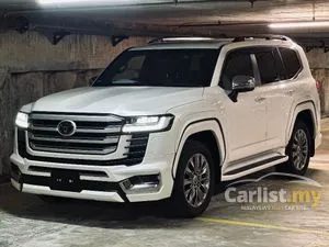 2024 READY STOCK LC300 LANDCRUISER BLACK INTERIOR Toyota Land Cruiser 3.5 J300 ZX Modellista 7 Seater SUV