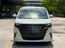 Unregistered 2024 Toyota Alphard 2.5 Z 7Seater FullSpec LikeNew LowMileage RareUnit LastUnitAvailable