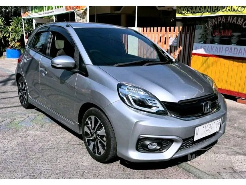 Jual Mobil Honda Brio 2017 RS 1.2 di Jawa Timur Manual Hatchback Silver Rp 132.500.000