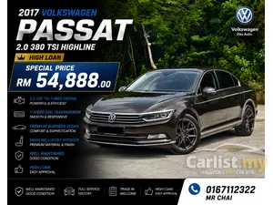 2017 Volkswagen Passat 2.0 TSI Highline Sedan