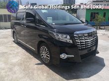 2017 Toyota Alphard 2.5 SC SUNROOF/PRE CRASH/PILOT SEATS/2POWER DOOR/POWER BOOT UNREG 2017