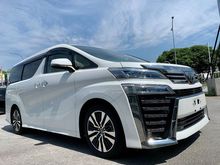 2018 Toyota Vellfire 2.5 ZG SUNROOF DIM UNREG