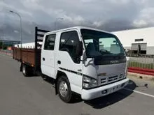 Isuzu Npr81 n-series lorry double cab /body length 13ft wooden cargo/Bdm7500kg /Year 2021
