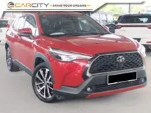 2023 Toyota Corolla Cross 1.8 V SUV WARRANTY LOW MILEAGE 45K ONE LADY OWNER 360 CAMERA