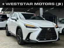 2023 Lexus NX 250 Luxury DIM BSM 360Cam Black Int Mileage 36k km FREE 5 YRS TOYOTA DEALER WARRANTY