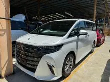 NEW CAR CONDITION PRICE CAN BE NEGO OFFER 2024 Toyota Alphard 2.5 Z 7-Seater MPV